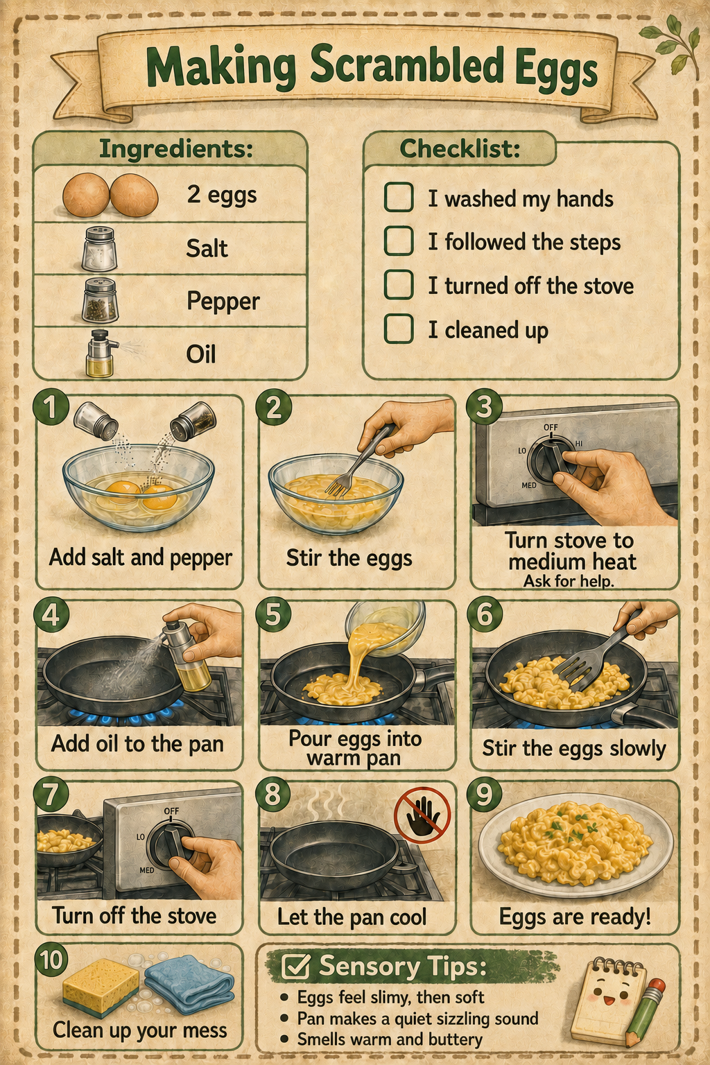 Preview of Making Scrambled Eggs